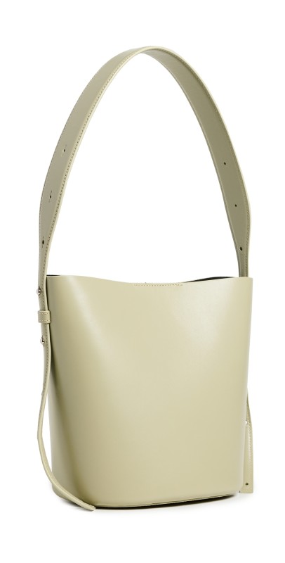 Yvonne Kone Little Leo Bucket Bag Vitello Salvia