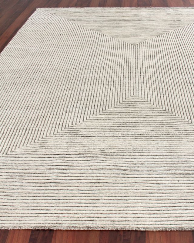 Martinez Hand-Knotted Rug, 9' x 12'
