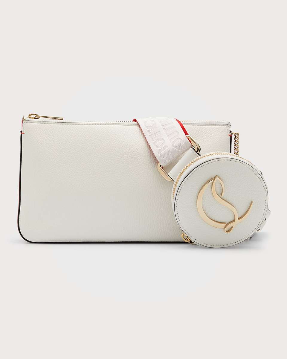 Loubila Hybrid Crossbody in Grained Leather