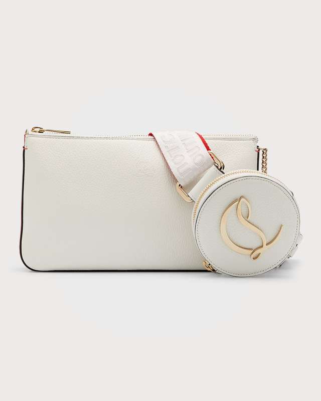 Loubila Hybrid Crossbody in Grained Leather