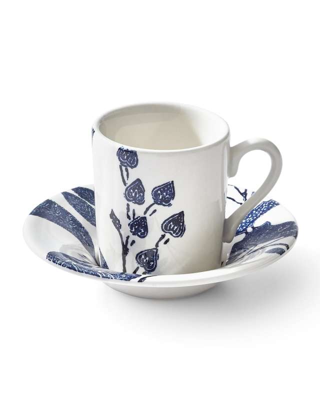 Burleigh Garden Vine Espresso Cup & Saucer