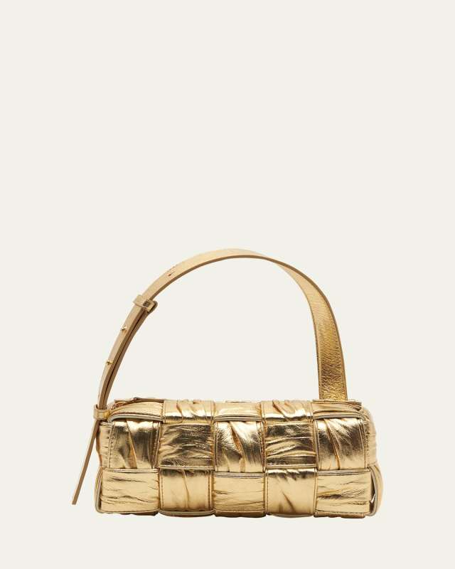 Cassette Small Intreccio Shoulder Bag