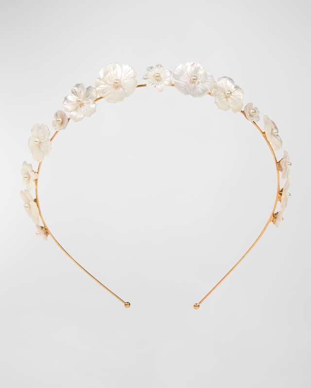 Jennette Pearly Skinny Headband