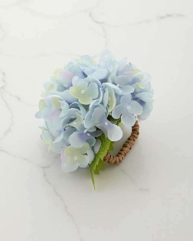 Hydrangea Blossom Napkin Ring