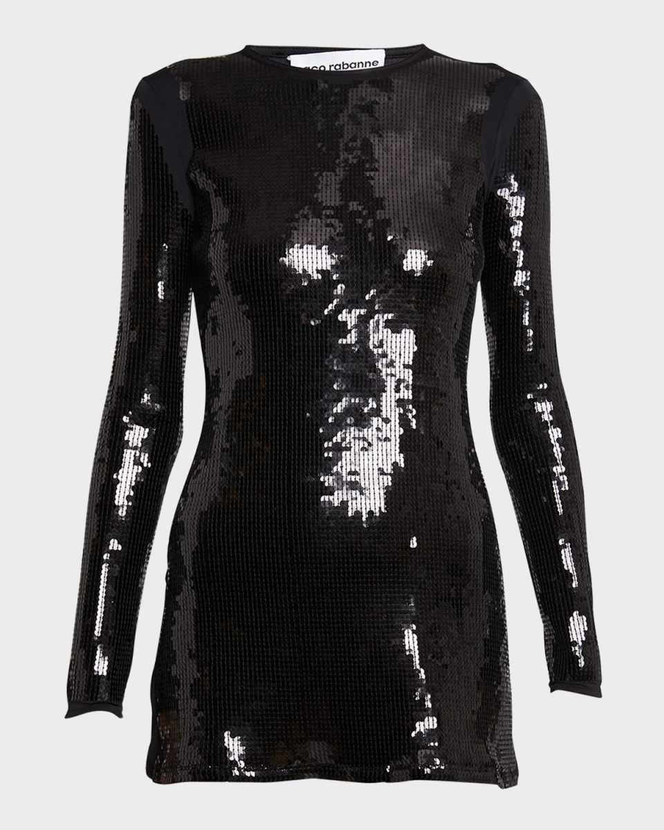 Sequined Mini Dress