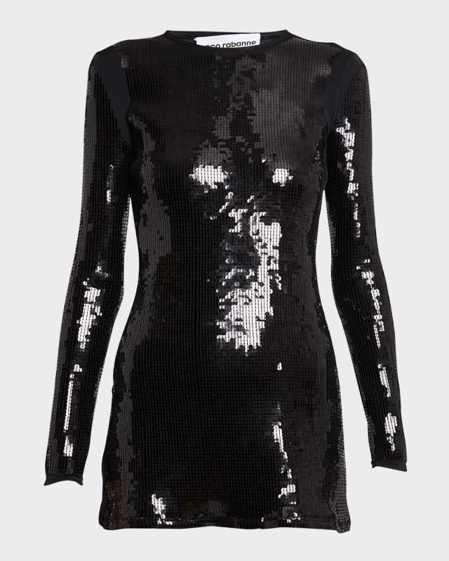 Sequined Mini Dress