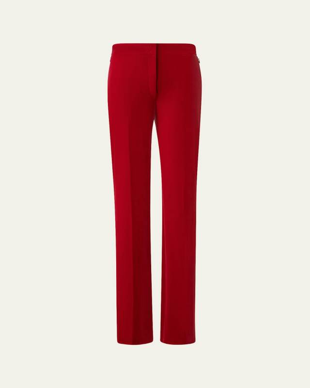 Carl Velvet Straight Leg Pants