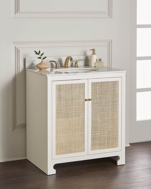 Ginne Cane Bath Vanity