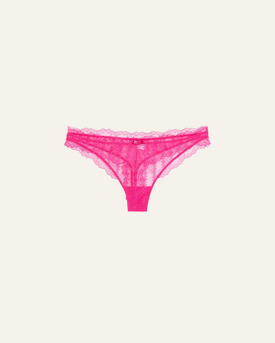 Canopee Scalloped Lace Tanga
