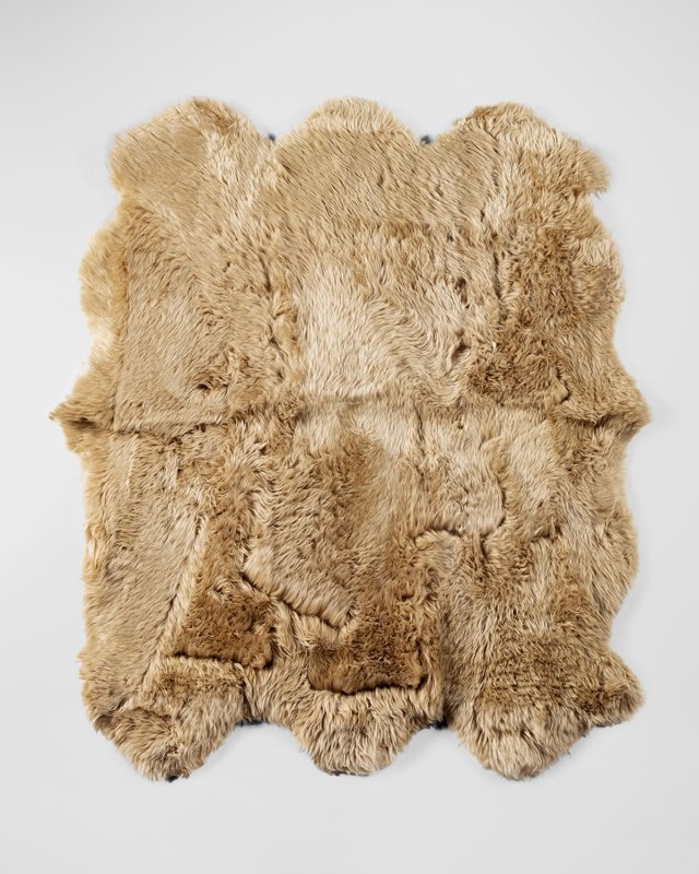 Lalo Lambskin Rug, 4' x 6'