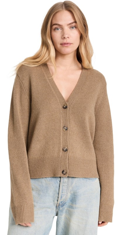 Jenni Kayne Cashmere Collette Cardigan Doe