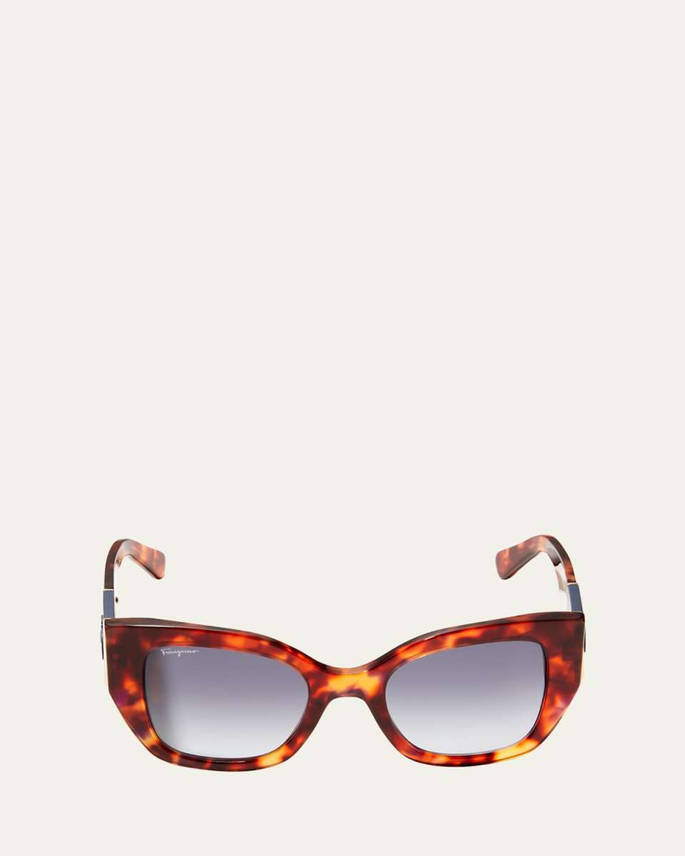 Gancio Square Acetate Sunglasses
