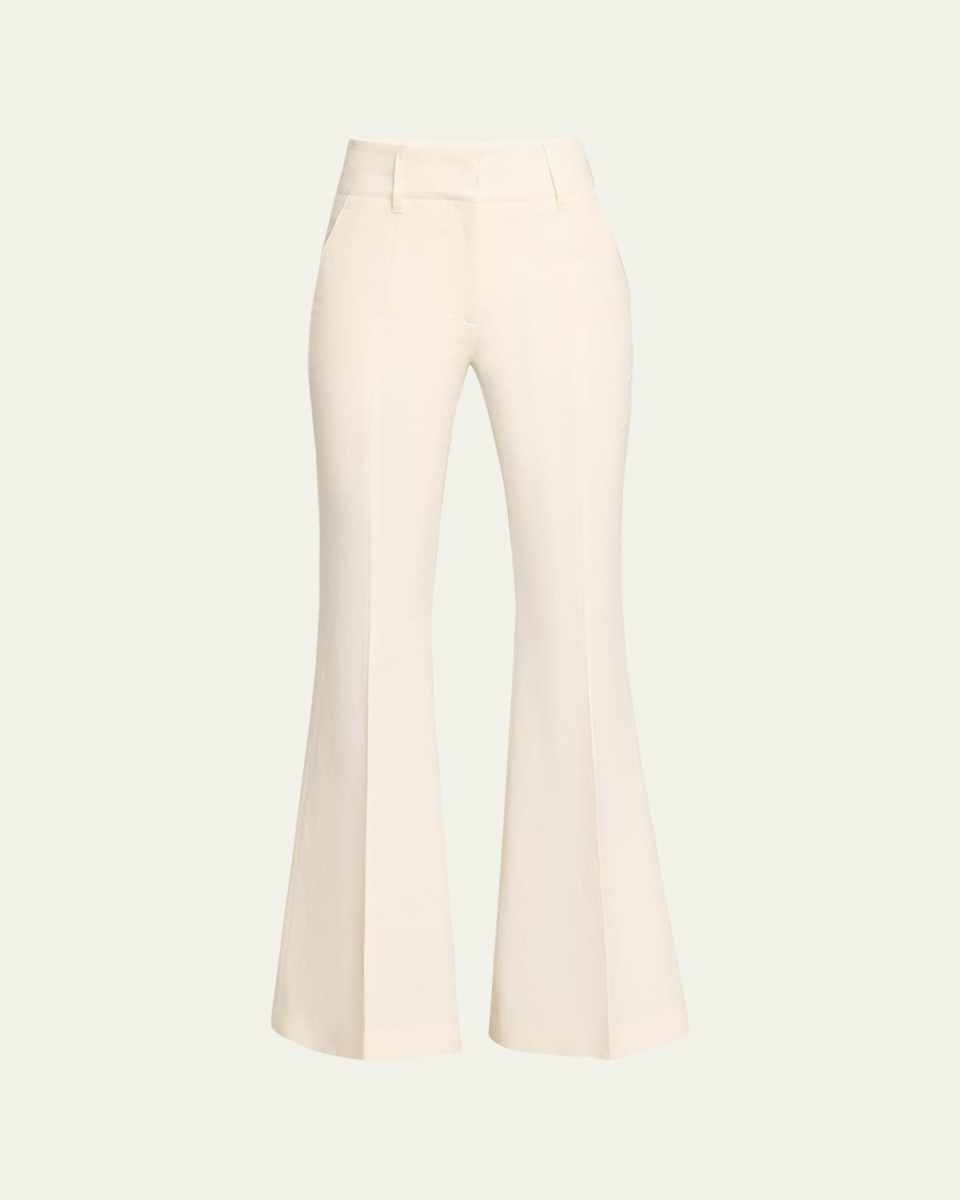 Rhein Flared Wool Pants