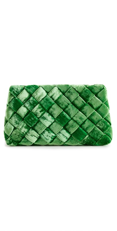 Loeffler Randall Aviva Woven Puff Clutch Cyprus