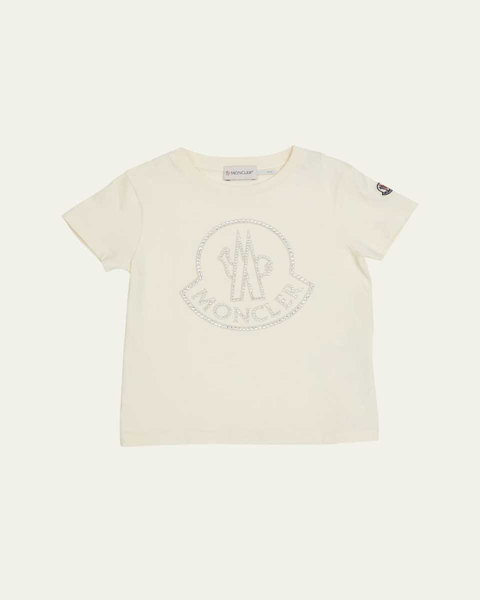 Girl's Embellished Bell Logo T-Shirt, Size 8-