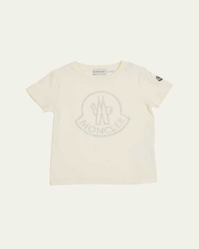 Girl's Embellished Bell Logo T-Shirt, Size 8-