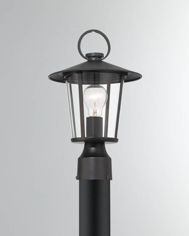 Andover 1-Light Matte Outdoor Lantern Post