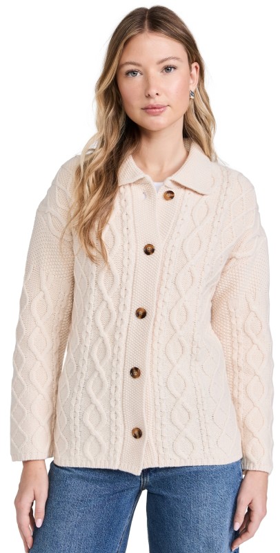 DEMYLEE Abelina Cardigan Off-White