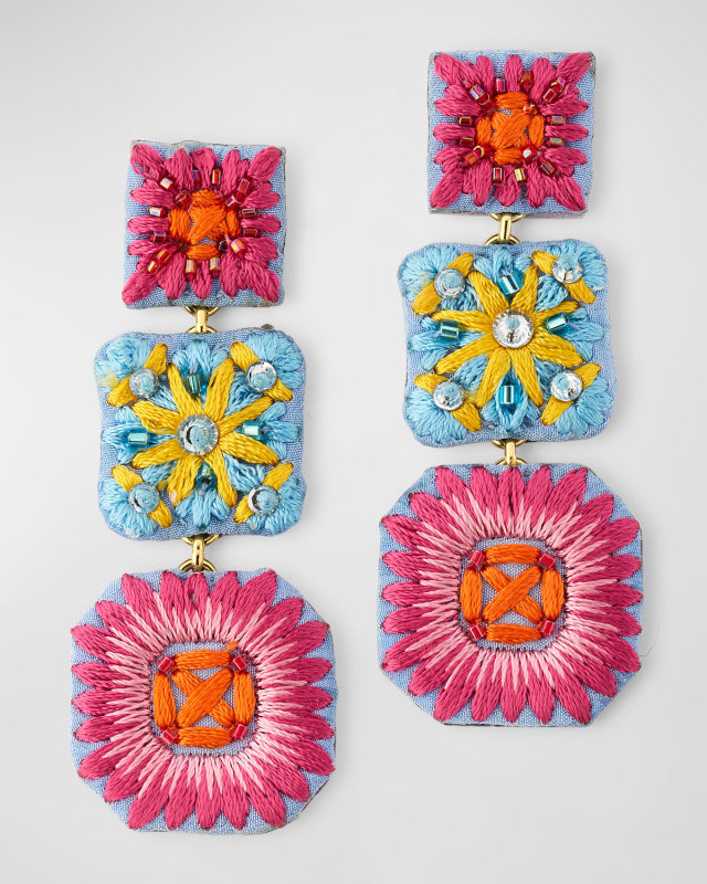 Taza Drop Earrings