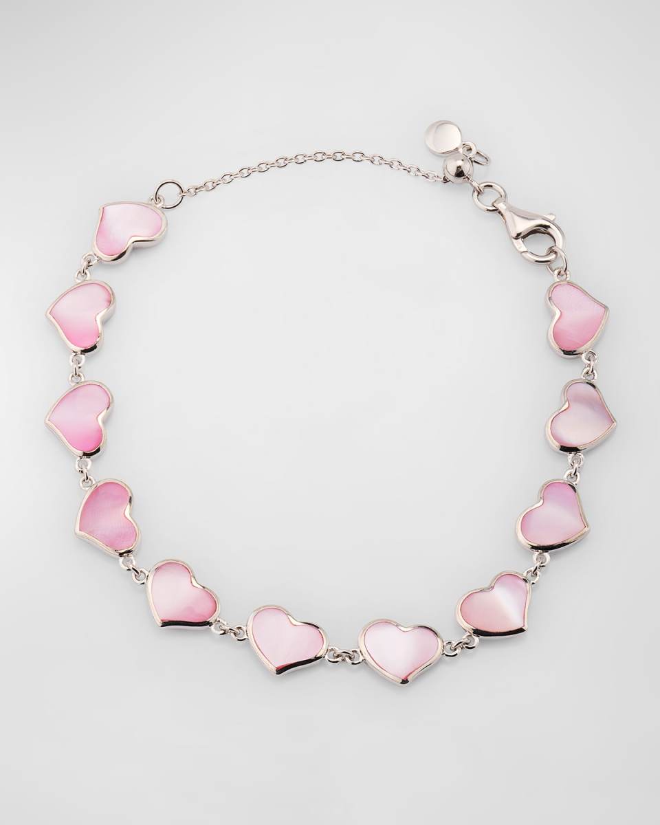 All Around Heart Mother-Of-Pearl Bracelet