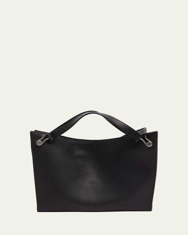 Alexia Small Tote Bag in Grained Calfskin