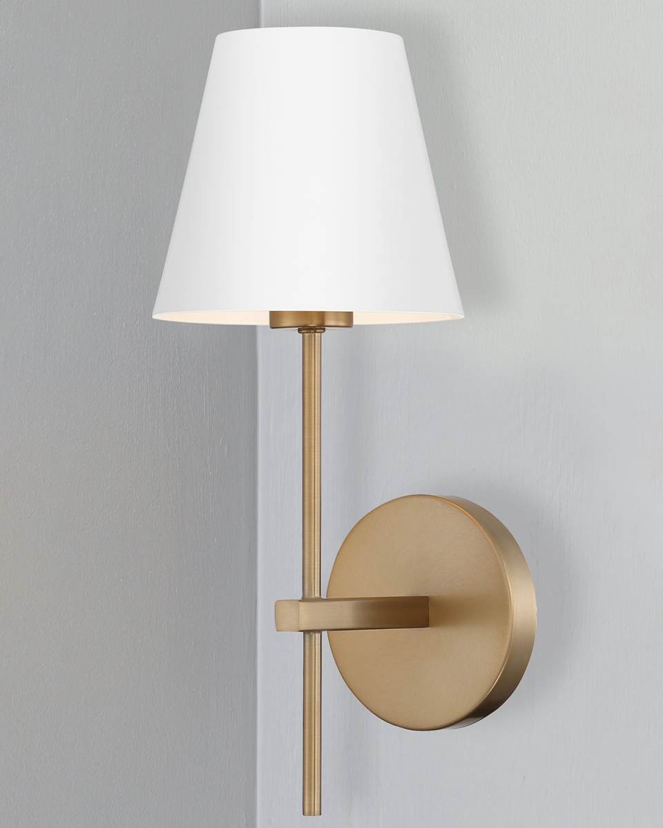 Xavier 1-Light Matte Black Wall Moun