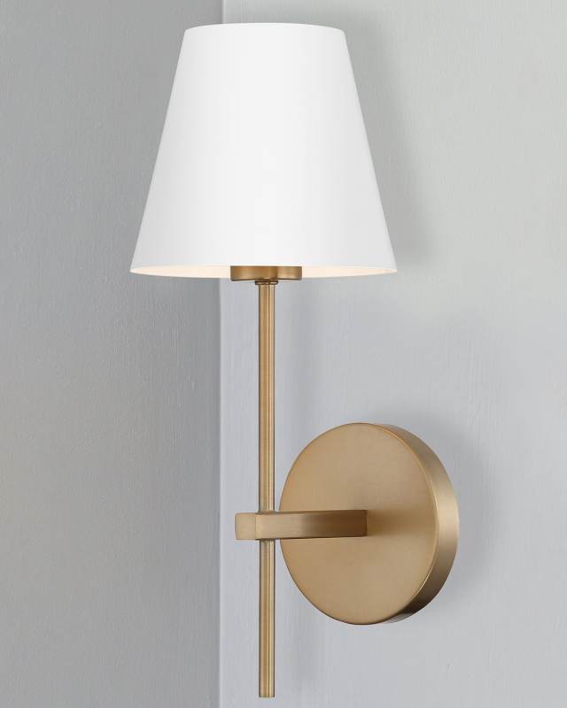 Xavier 1-Light Matte Black Wall Moun