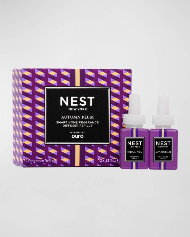 x Pura Autumn Plum Refill Duo for Smart Home Fragrance Diffuser