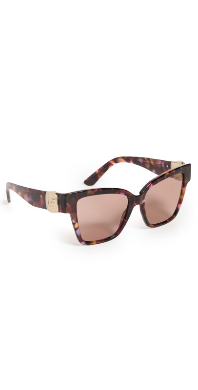 Dolce & Gabbana DG4470 Square Sunglasses Havana Pink Pearl
