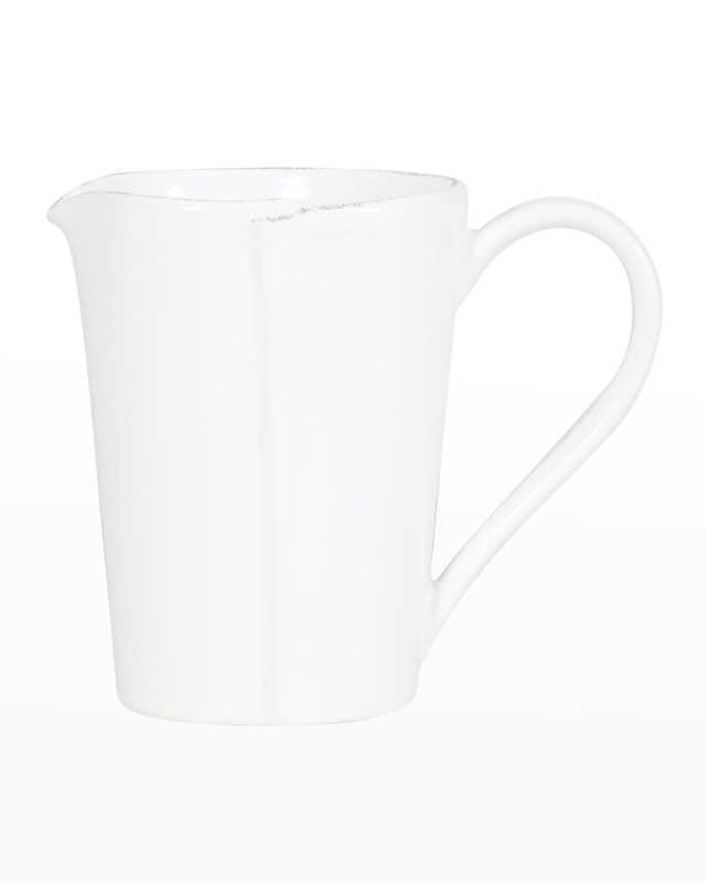 Melamine Lastra White Pitcher