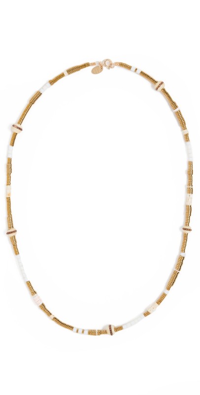 Maison Monik Sibylle Collier Necklace Gold/Ivory