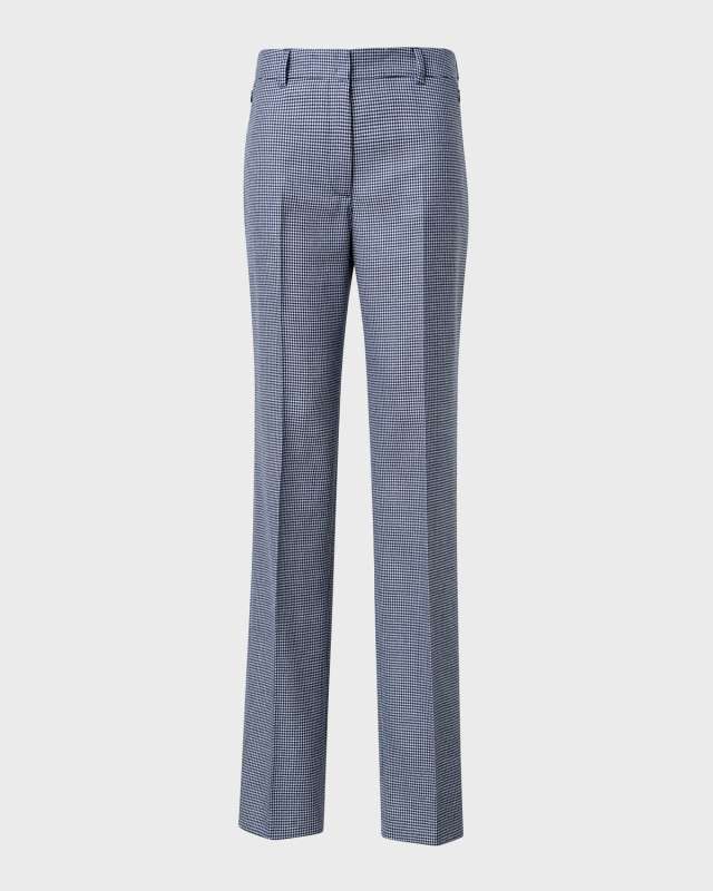Cashmere Pepita Houndstooth Pants
