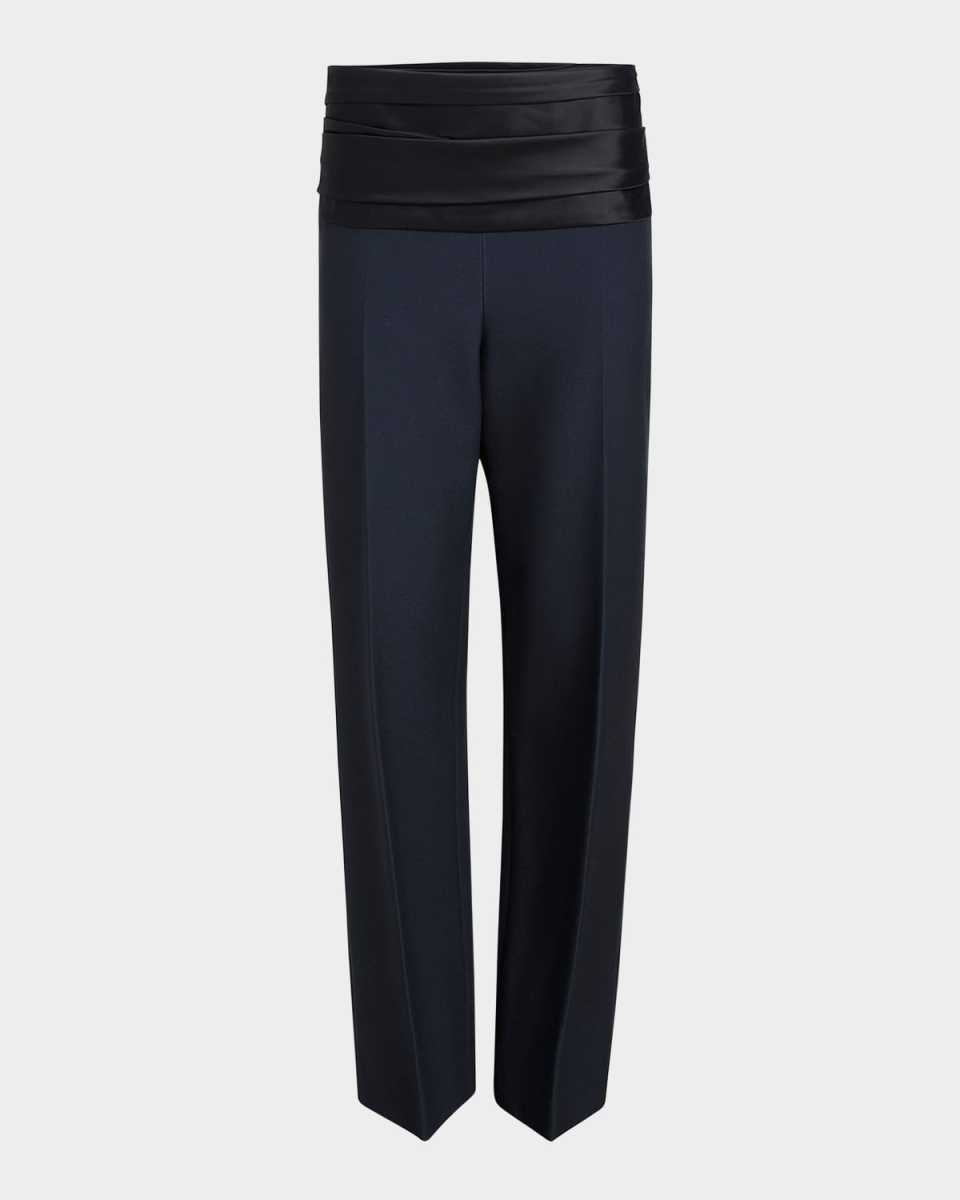 Camberly Bicolor Draped Pants