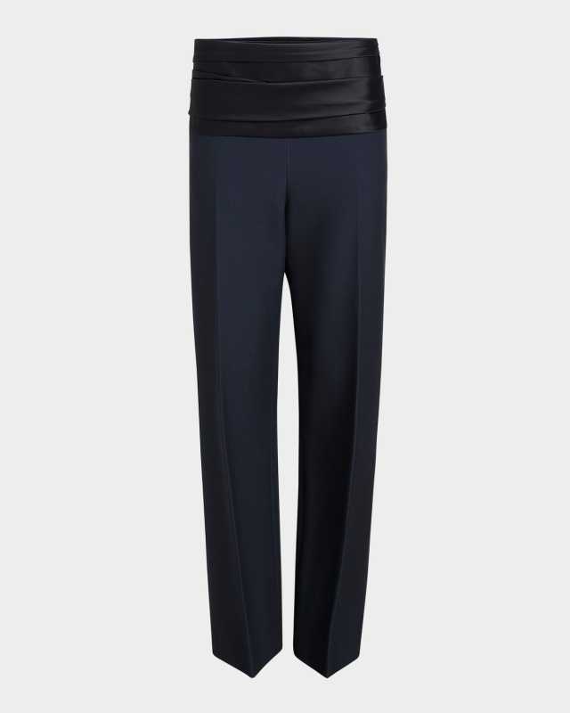 Camberly Bicolor Draped Pants