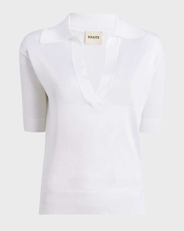 Julita Knit Polo Top