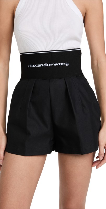 Alexander Wang Safari Shorts Black