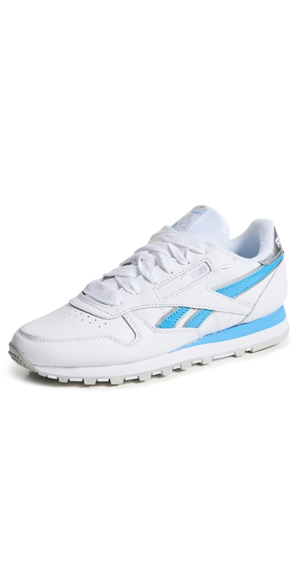 Reebok Reebok x Angel Reese Classic Leather Sneakers Silver/Always Blue/White