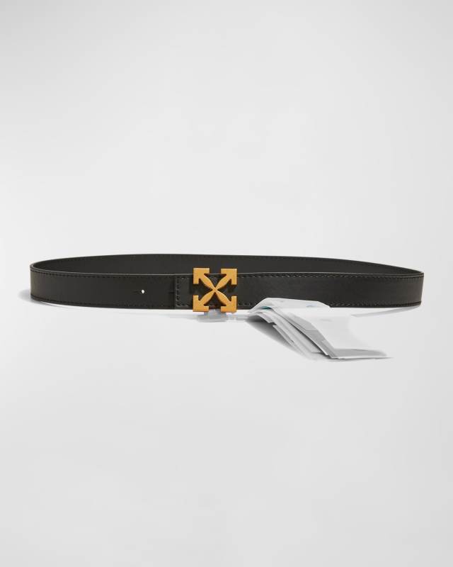 Arrow Reversible Leather Belt