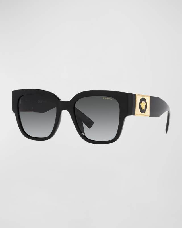 Medusa Gradient Square Acetate Sunglasses