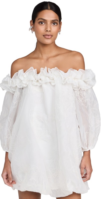 Cinq à Sept Nava Dress Ivory