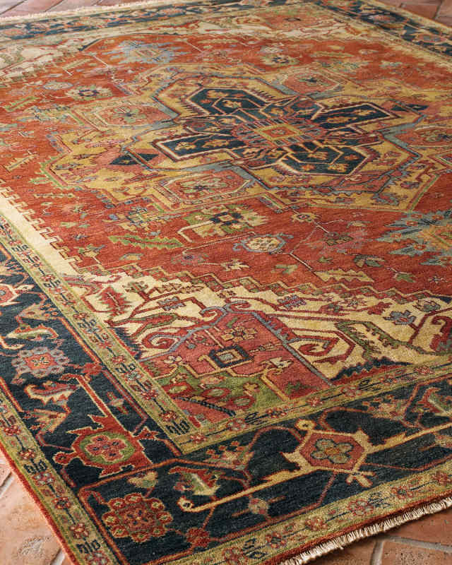 Antique Weave Serapi Rug, 10' x 14'