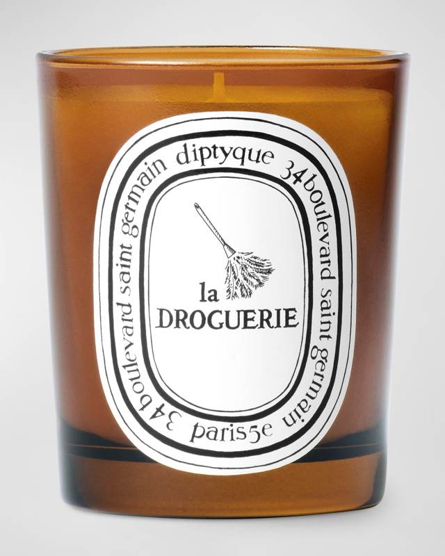 La Droguerie Odor Removing Candle (Basil), 6.5 oz.