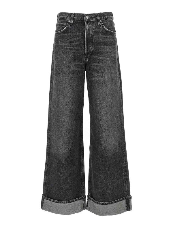 Agolde Jean Bootcut - Noir