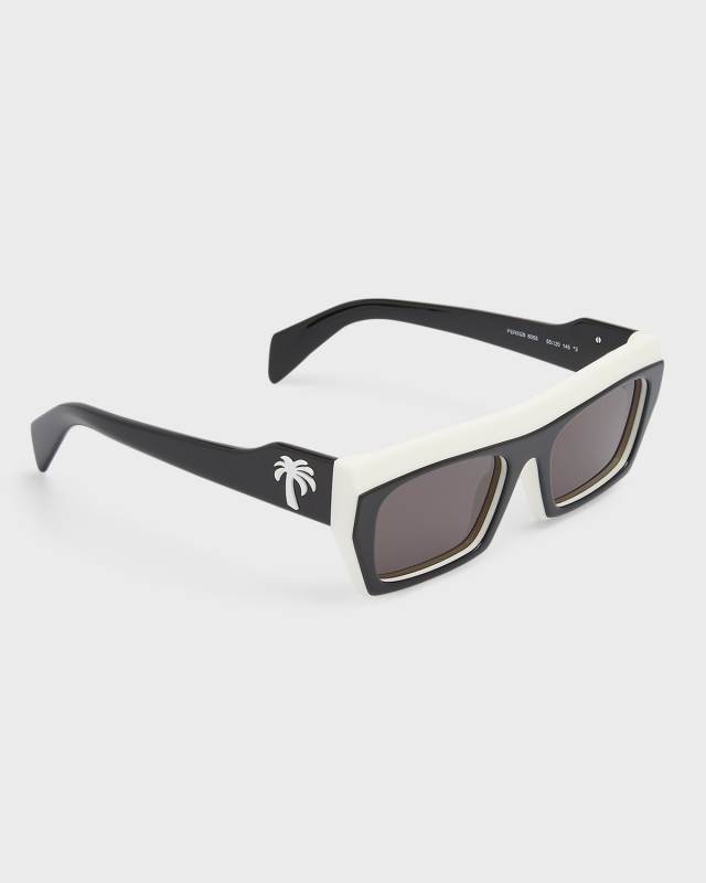 Empire Acetate Rectangle Sunglasses