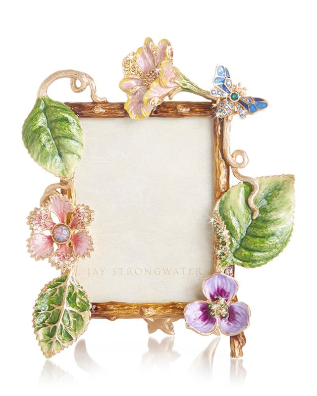Dutch Floral Frame, 3" x 4"