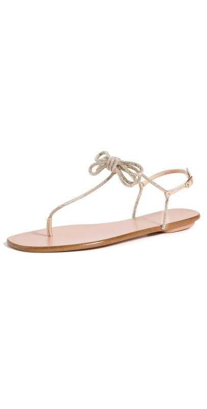 Aquazzura Capri Nights Sandals Light Copper