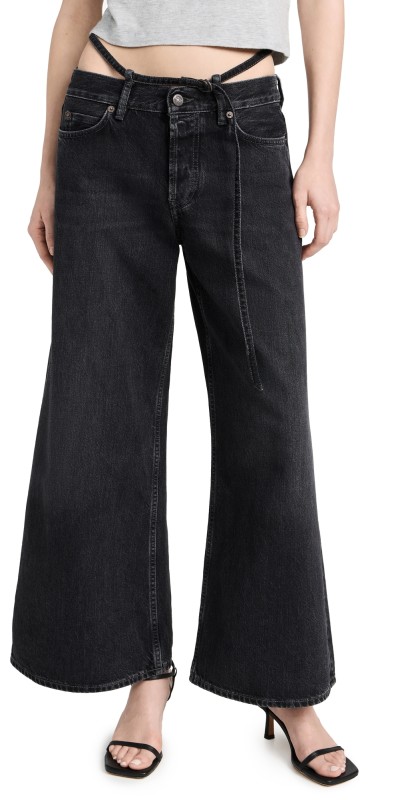 Acne Studios 2004 Vintage Black Denim Jeans Black