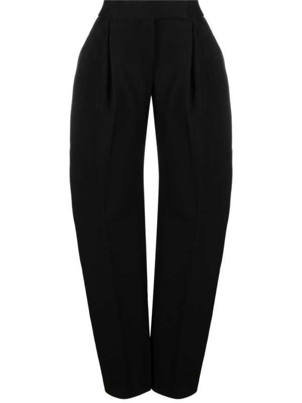 tailored wide-leg trousers