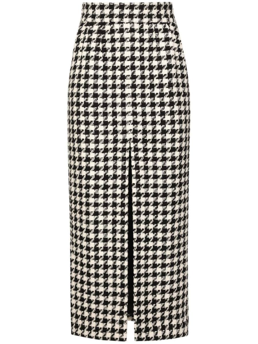 tartan check skirt