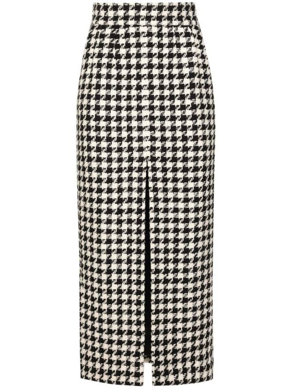 tartan check skirt